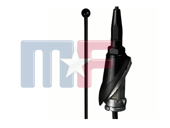 Ersatz-Antenne 39" schwarz Dodge Truck ab 94