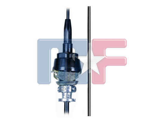 Ersatz-Antenne einteilig 31" GM/Ford/Chrysler schwarz