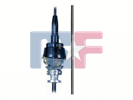 Ersatz-Antenne einteilig 31" GM/Ford/Chrysler schwarz
