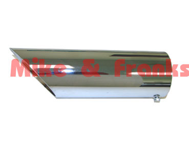 IAC214SP Endrohr Chrom 2,25" (57,1mm) 229mm Länge
