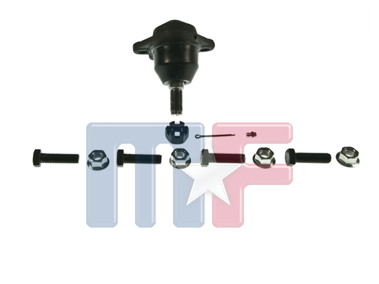 Kugelbolzen unten (#6) K-Pickup/SUV 88-94 bolted/Astro AWD 90-05