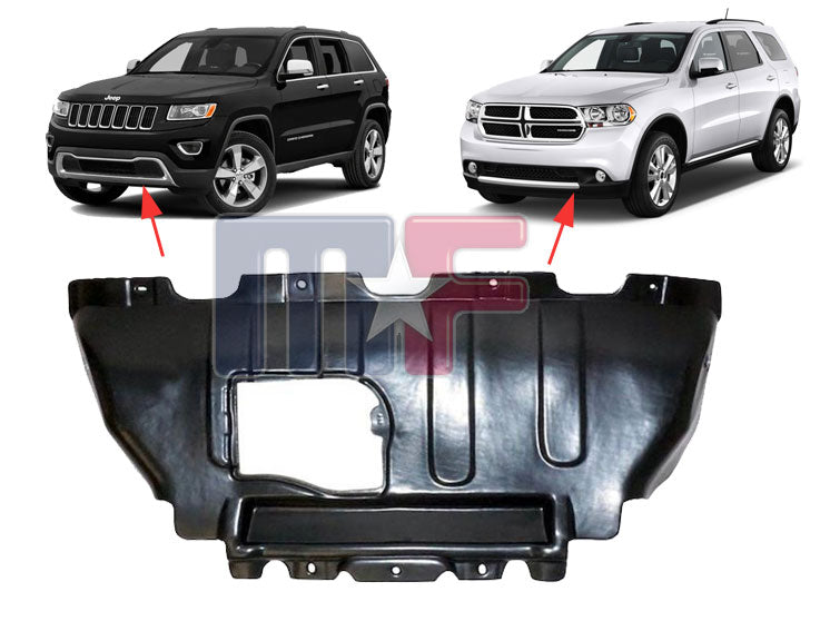 Abdeckung Unterboden Grand Cherokee & Dodge Durango 5,7L 2011-21