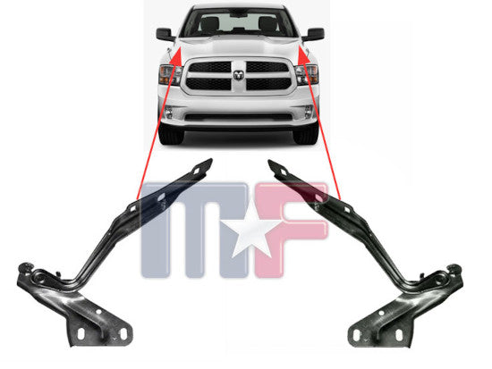 Haubenscharnier links Dodge Ram 1500 Pickup 09-22*