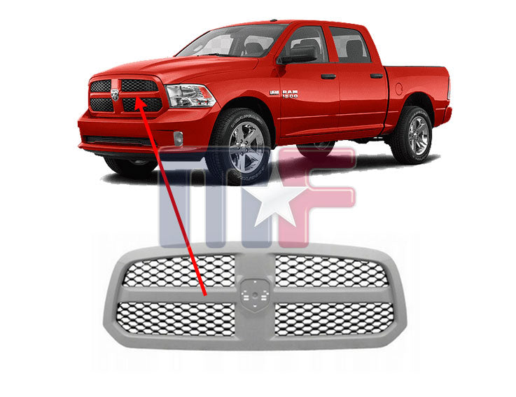 Kühlergrill lackierbar Dodge Ram 1500 Pickup Bj.13-24