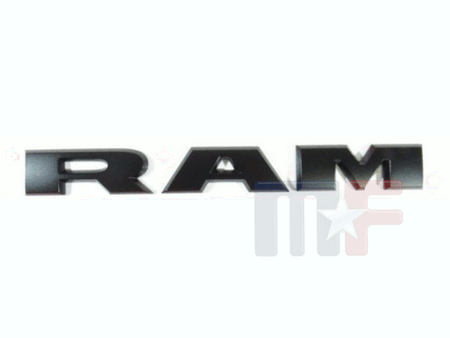 Mopar Türschriftzug RAM schwarz 1500 19-24