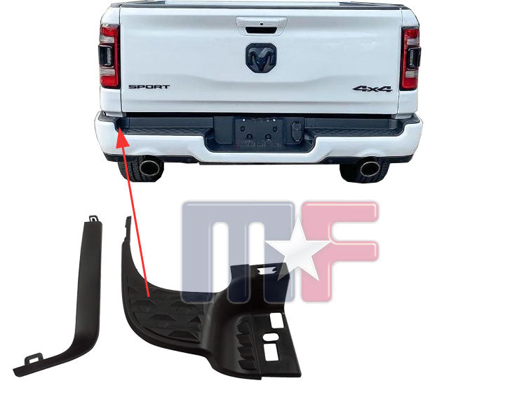 Stoßfängerschutzkante hinten links Dodge Ram 1500 Pickup Gen 5 ab Bj.2019