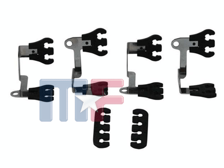 Moroso Show Car Zündkabelhalter schwarz SBC 7-9mm