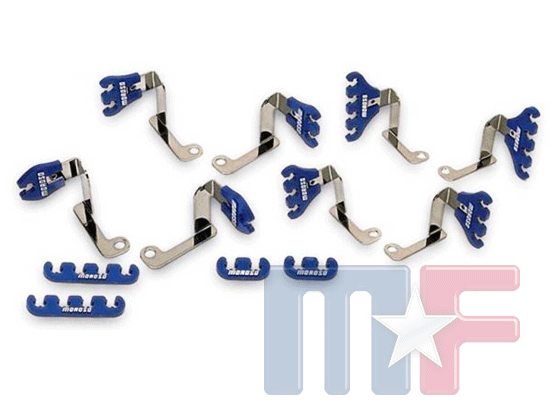 Moroso Super Looms Zündkabelhalter blau BBC 7-9mm