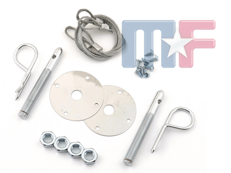 Mr. Gasket Competition Haubensicherungskit Safety Pin