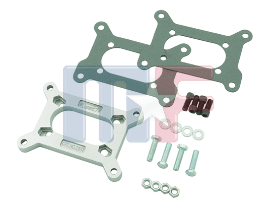 Mr. Gasket Vergaser-Adapter Rochester 2-fach auf Holley 2-fach