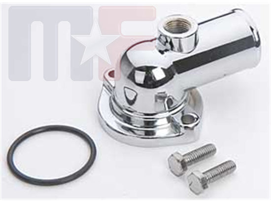 Thermostatgehäuse verchromt Ford V8 BB