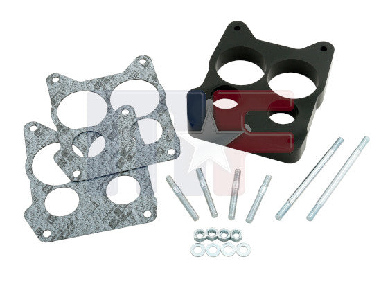 Vergaserisolierplatte Holley/Carter/Quadra-Jet 1" 4-Loch