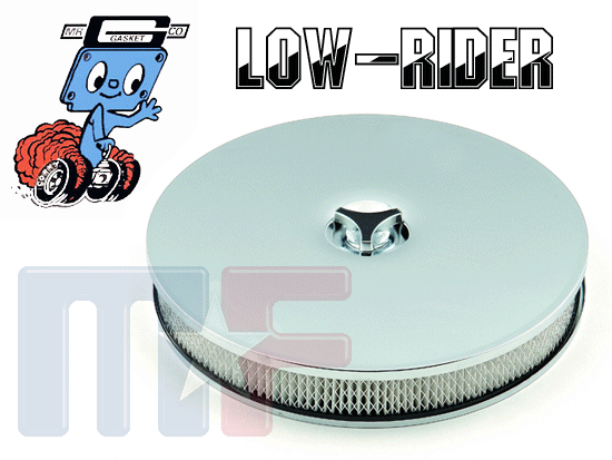 Mr. Gasket 14x2" Low Rider Luftfilter