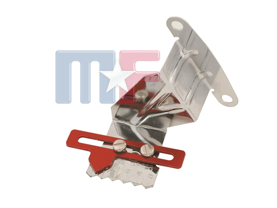 Zündzeitpunktmarkierung SBC 7" Balancer mit rotem Zeiger