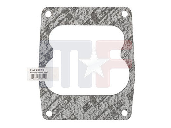 Vergaserfussdichtung 4fach ThermoQuad offen  1,6mm