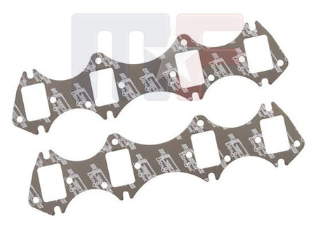 Fächerkrümmerdichtungen Ford SB 302cui eckig 1.56" x 2.32"
