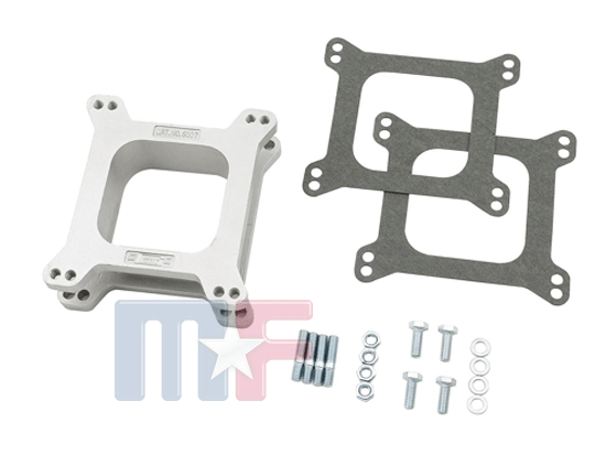 Mr. Gasket Hi-Rise 2" Carb Spacer Square Bore Open