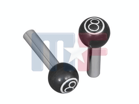 Türknöpfe Chrom Universal 8-Ball