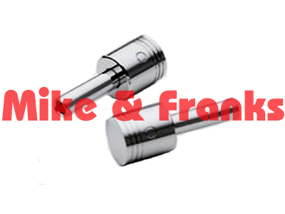 Türknöpfe Chrom Universal Kolben