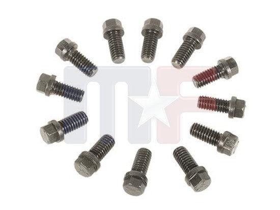 Fächerkrümmerbolzen 3/8 Inch-16 / Länge 1" (12Stk)