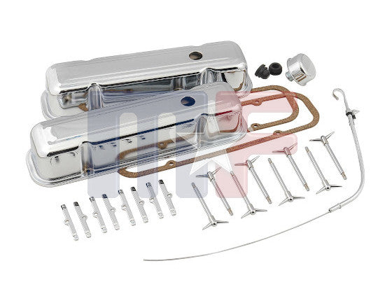 Ventildeckelchromset Pontiac 67-76 301-455cui.