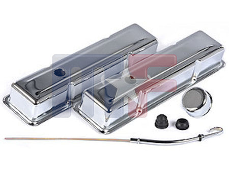 Ventildeckelchromset Chevy SB 58-86