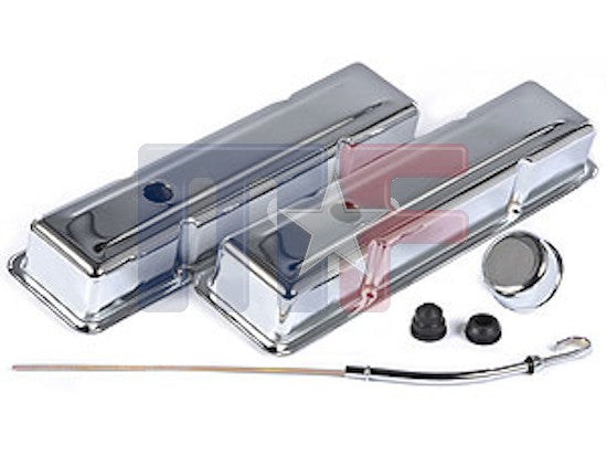 Ventildeckelchromset Chevy SB 58-86
