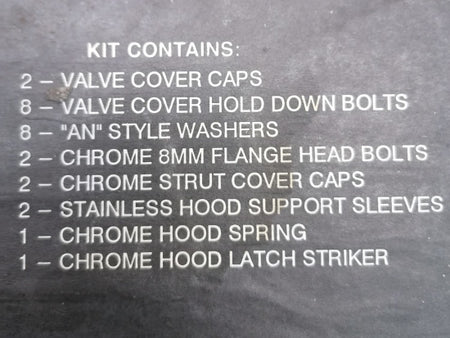 Motorchromkit Chevy Camaro 89-92 V8