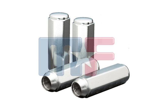 Duplex XL Chromradmuttern (4) 60° Konus M14x1.5
