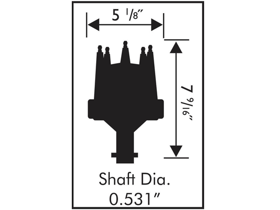 MSD Pro-Billet Ford FE Verteiler