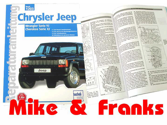 Reparaturanleitung 1203 Cherokee & Wrangler in Deutsch