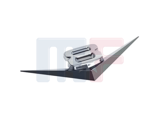 V8 Emblem Chrom