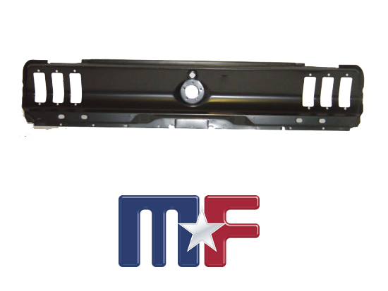 Heckschlußblech für Heckleuchten  Mustang 67-68