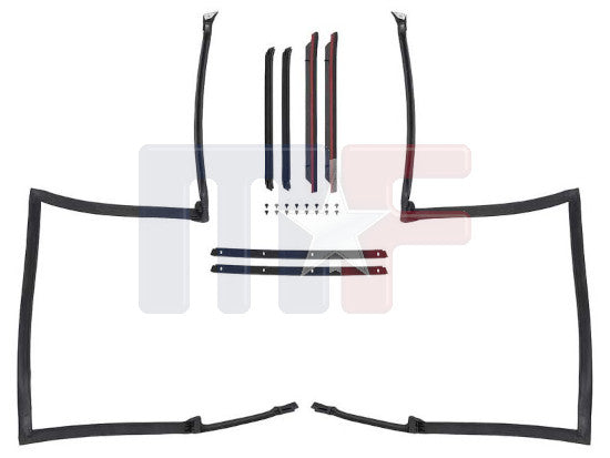 Targadachdichtung Set (8 Stück) Camaro/Firebird 82-92