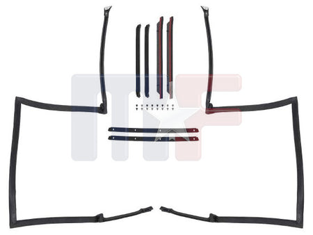 Targadachdichtung Set (8 Stück) Camaro/Firebird 82-92