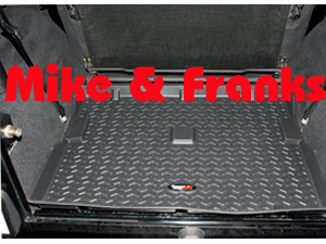 All Terrain Laderaumgummimatte schwarz 76-06 CJ & Wrangler