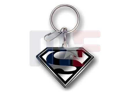 Schlüsselanhänger Metall "Superman"