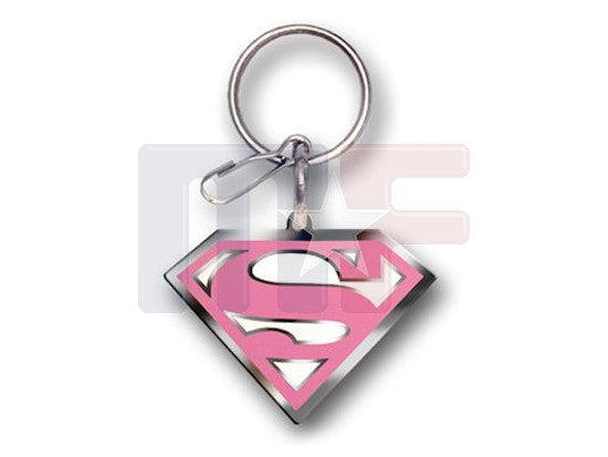 Schlüsselanhänger Metall "Supergirl"