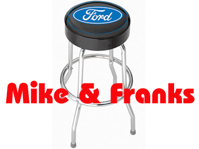 Plasticolor Bar Hocker "Ford Oval"