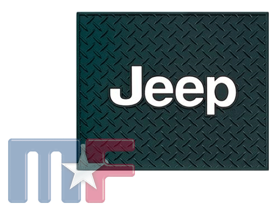 1054 Plasticolor Universalgummifußmatte hinten "Jeep"