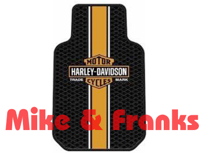 1413 Gummi Fußmatten "Harley Davidson"