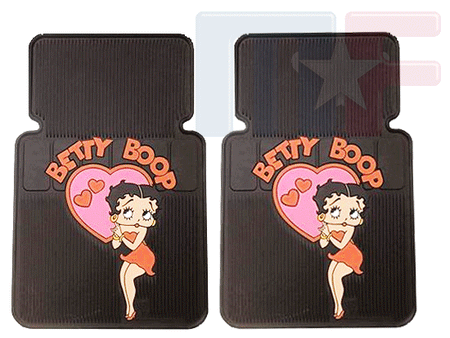 172 Gummi Fußmatten "Betty Boop"
