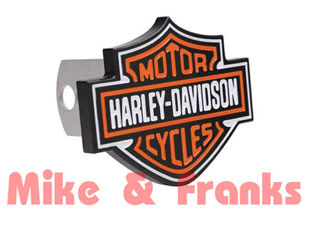 2216 Plasticolor Hitch Cover/Plug "Harley Davidson" [L]