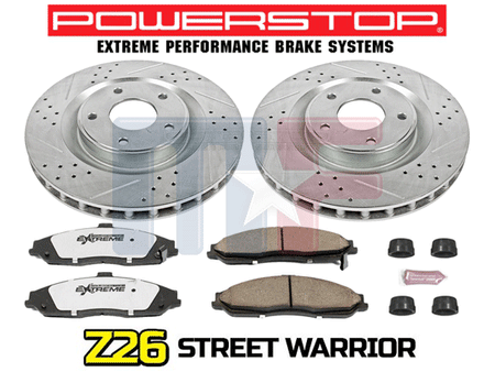Power Stop Z26 Street Warrior Brake 325mm Corvette C6/XLR 05-07