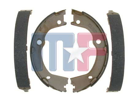 Bremsbacken vorn 10x2.25" Mustang 66-71