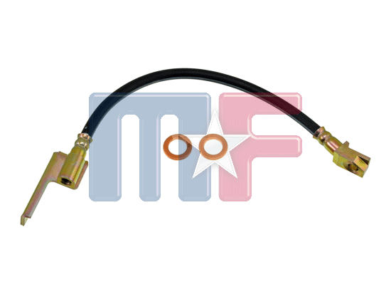 Bremsschlauch vorn Mustang Scheibenbremse rechts 68-70