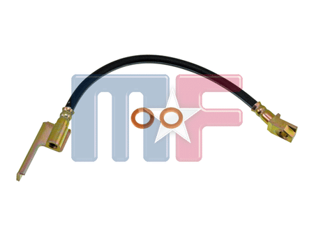 Bremsschlauch vorn Mustang Scheibenbremse rechts 68-70