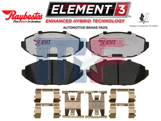 Raybestos EHT Bremsklötze vorne Ford Full Size 98-02