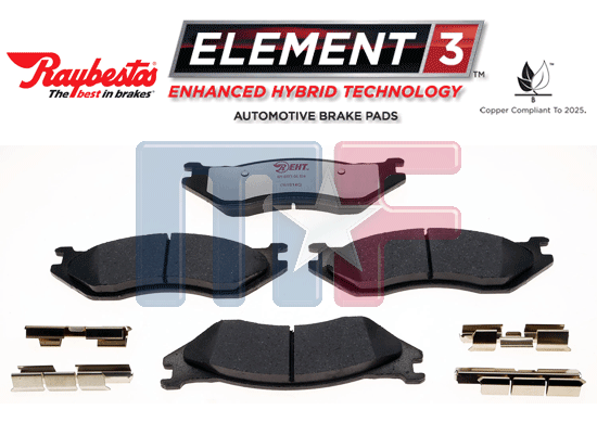 Raybestos EHT Bremsklötze vorn Durango 03-06/Ram 1500 02-05*