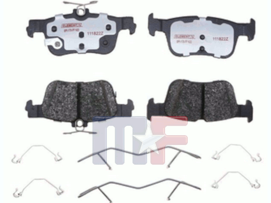 Bremsbeläge Mustang Mach-E 21-23 hinten